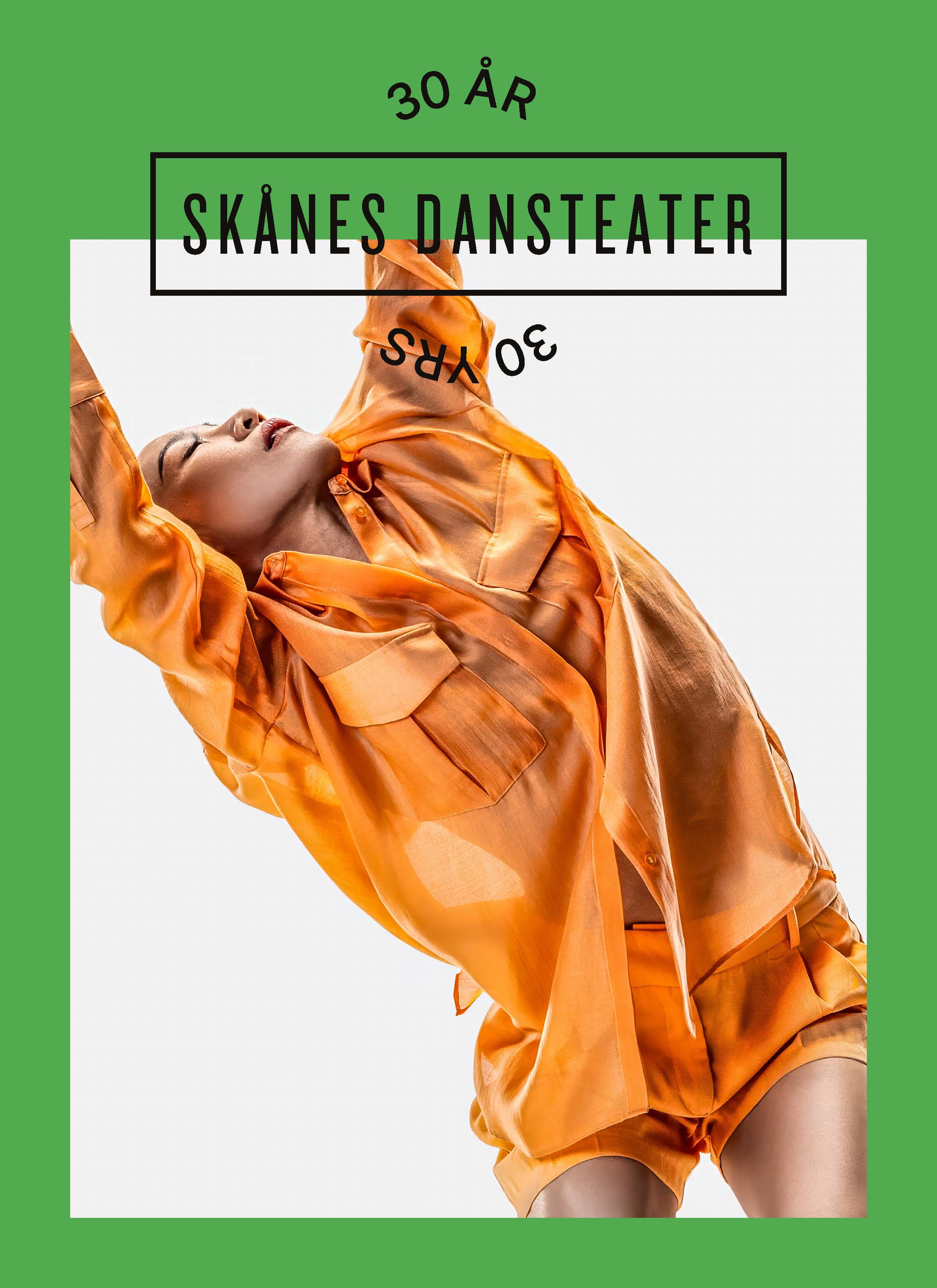 Front cover of Skånes Dansteater's magazine 2025.