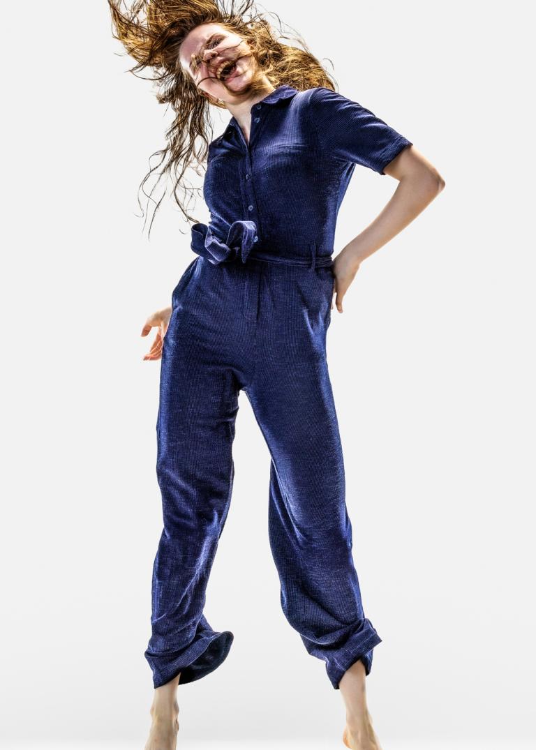 Bild på dansarpraktikanten Naomi Bethke.