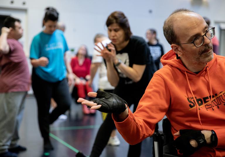 Bild från iDance-workshop