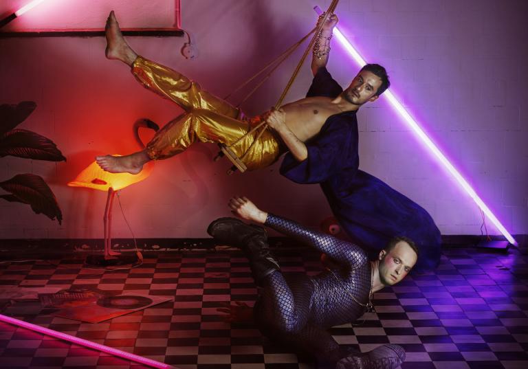 Imagebild för projektet Indigo Flamingo.