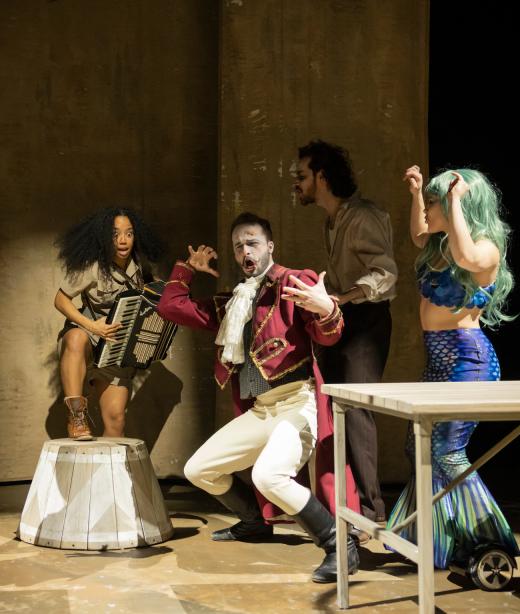 Bild från föreställningen The Dropouts.